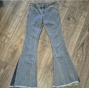 LITZ Women's Flared Jeans